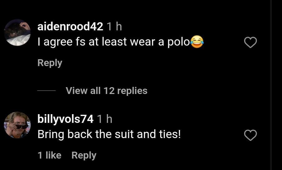 Picture Source: CollegeSportsOnly (Instagram Comment section)